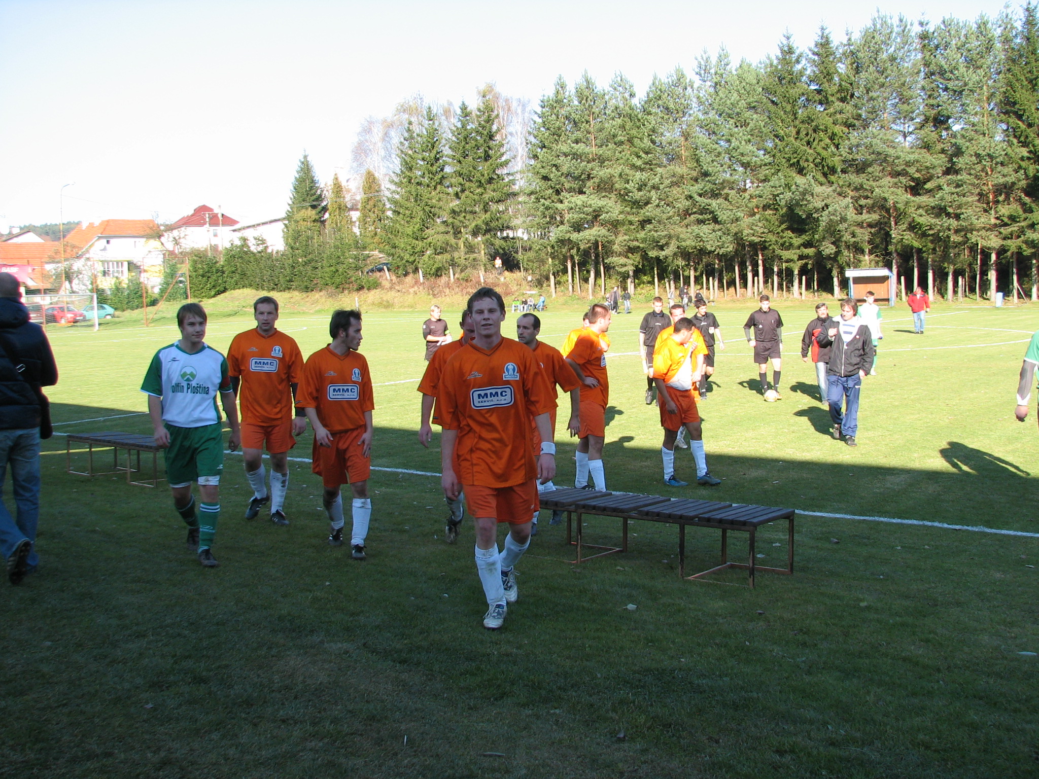 Nevšová - Újezd poločas